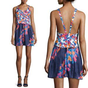 Tanya Taylor Designs Lydia Printed Twill Dress